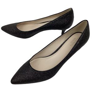 NWOT Cole Haan Julianna Pump 45 Black Glitter Heels Style #W09821